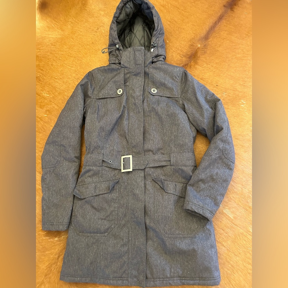 Peter Storm Ladies Sz 8 Performance Winter Ski Jacket Insulated Removeable Hood